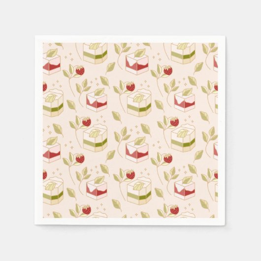 Serviette En Papier Papier (Devant)