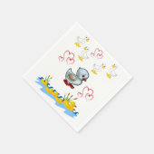 Serviette En Papier Papier (Coin)