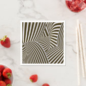 Serviette En Papier Papier 3D Twist (En situation)