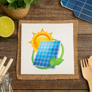 Serviette En Papier Papier à alimentation solaire