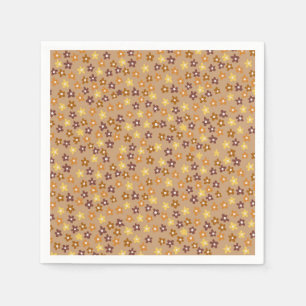 Serviette En Papier Papier à automne floral