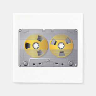 Serviette En Papier Papier à bande audio Cassette