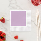 Serviette En Papier Papier à cocktail Lilac en papier à cocktail Napki (En situation)