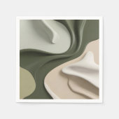 Serviette En Papier Papier à cocktail napkin dans design graphique (Devant)