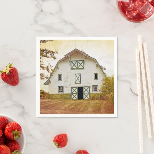 Serviette En Papier Papier à cocktail Napkin Sunset Grange Pays Rustiq (En situation)