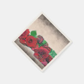 Serviette En Papier Papier à cocktail rose Napkin (Coin)