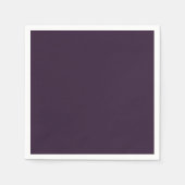 Serviette En Papier Papier à cocktail standard violet foncé Napkin (Devant)
