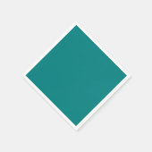 Serviette En Papier Papier à cocktail turquoise (Coin)
