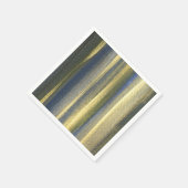 Serviette En Papier Papier à cocktails Golden Blue Lines Napkins (Coin)