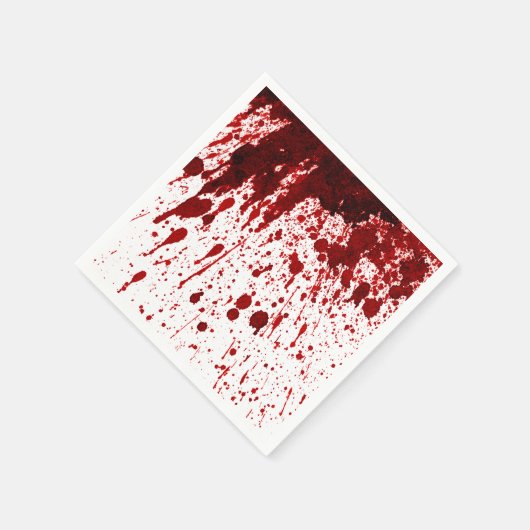 Serviette En Papier Papier à cocktails Napkin Splatter Vampire Gothi (Coin)
