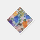 Serviette En Papier Papier à éclaboussure couleur Napkin (Coin)