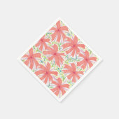 Serviette En Papier Papier à fleurs tropicaux Sunny (Coin)