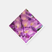 Serviette En Papier Papier à fleurs Wisteria (Coin)