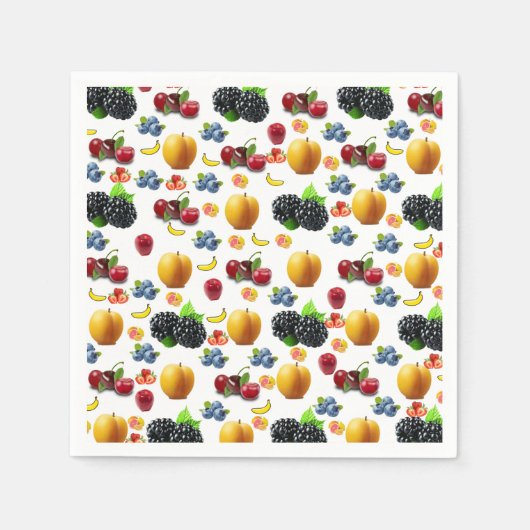 Serviette En Papier Papier à fruits (Devant)