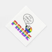 Serviette En Papier Papier à mouton Rainbow Pride Papier (Coin)