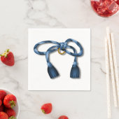 Serviette En Papier Papier à noeud de ruban (En situation)