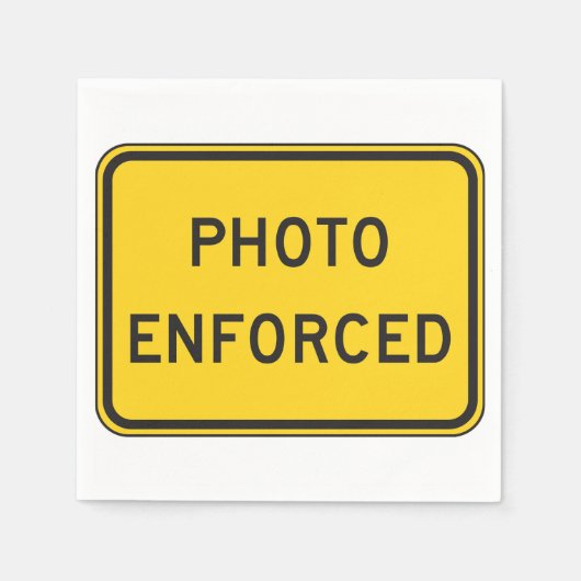 Serviette En Papier Papier à panneaux photo appliqué (Devant)