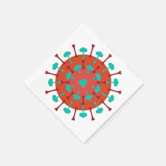 Serviette En Papier Papier à papier contre la grippe (Coin)