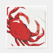 Serviette En Papier Papier à pâte de crabe (Devant)