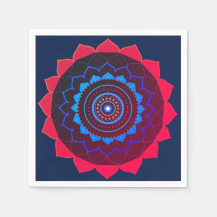 Serviette En Papier Papier à pâte de yoga Napkin