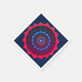 Serviette En Papier Papier à pâte de yoga Napkin (Coin)