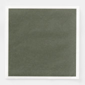 Serviette En Papier Papier à pâte verte de mousse texturé (Devant)