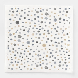 Serviette En Papier Papier à pois Lars Confetti