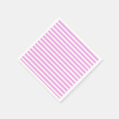 Serviette En Papier Papier à rayures géométriques violet clair (Coin)