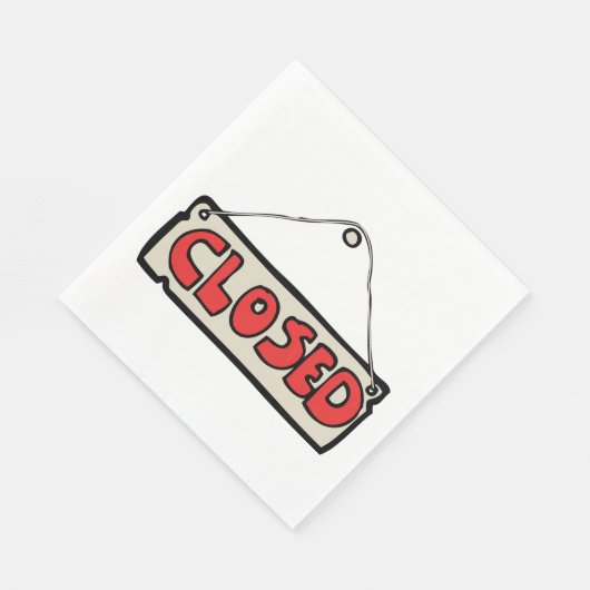 Serviette En Papier Papier à signe fermé serviettes (Coin)