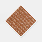 Serviette En Papier Papier à signes Zodiac Napkin(orange) (Coin)