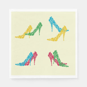 Serviette En Papier Papier à talons hauts