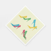 Serviette En Papier Papier à talons hauts (Coin)