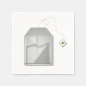 Serviette En Papier Papier à thé à la menthe (Devant)