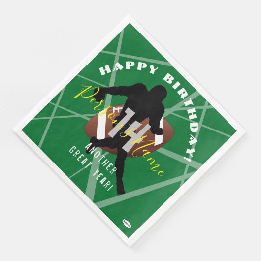Serviette En Papier Papier à thème de FOOTBALL Napkins HAMbyWG (Coin)