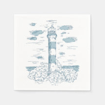 Papier à thème nautique Napkin