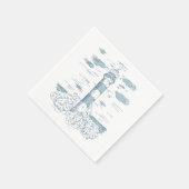 Serviette En Papier Papier à thème nautique Napkin (Coin)
