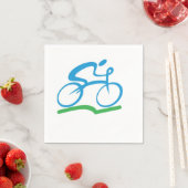 Serviette En Papier Papier à vélo serviettes (En situation)