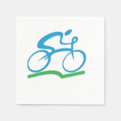 Serviette En Papier Papier à vélo serviettes (Devant)