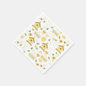 Serviette En Papier Papier Abeille (Coin)