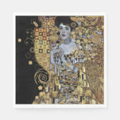 Serviette En Papier Papier Adele Klimt Napkin (Devant)