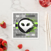 Serviette En Papier Papier Alien (En situation)