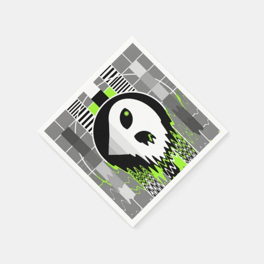 Serviette En Papier Papier Alien (Coin)