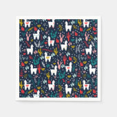 Serviette En Papier Papier Alpaca Napkin (Devant)