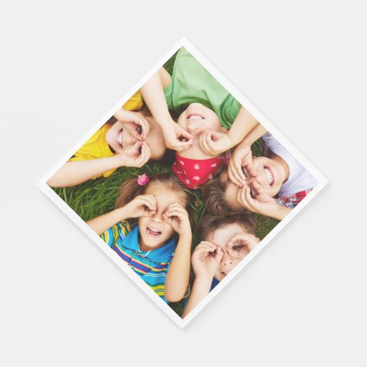 Serviette En Papier Papier amusant été pour enfants (Coin)