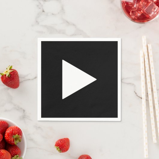 Serviette En Papier Papier Anniversaire (En situation)