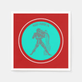 Serviette En Papier Papier Aquarius Napkin (Devant)