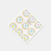 Serviette En Papier Papier, Arc-en-ciel (Coin)