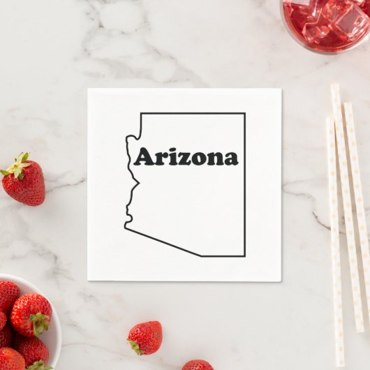 Serviette En Papier Papier Arizona Napkin (En situation)