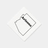 Serviette En Papier Papier Arizona Napkin (Coin)