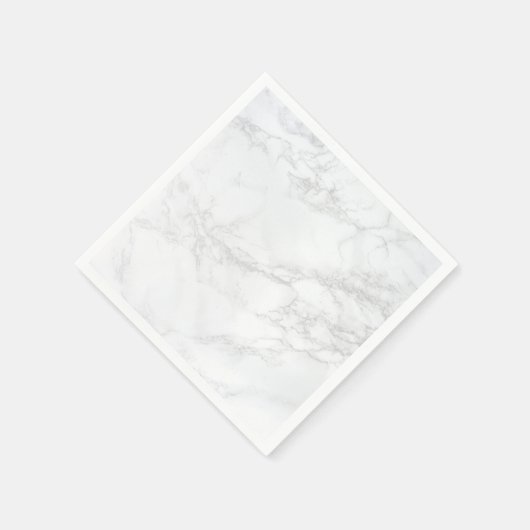 Serviette En Papier Papier Arrière - plan en marbre blanc et gris (Coin)